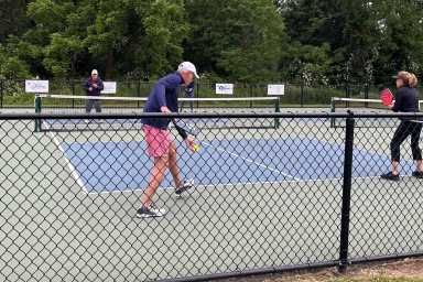 1AFternoon Pickleball tournament SHM