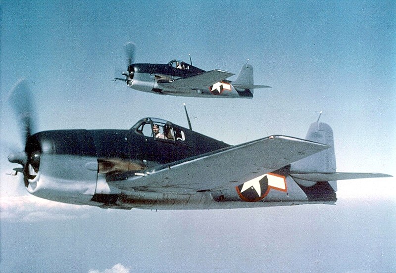 5-2 WWII Pop-up Exhibit Hellcat Aircraft