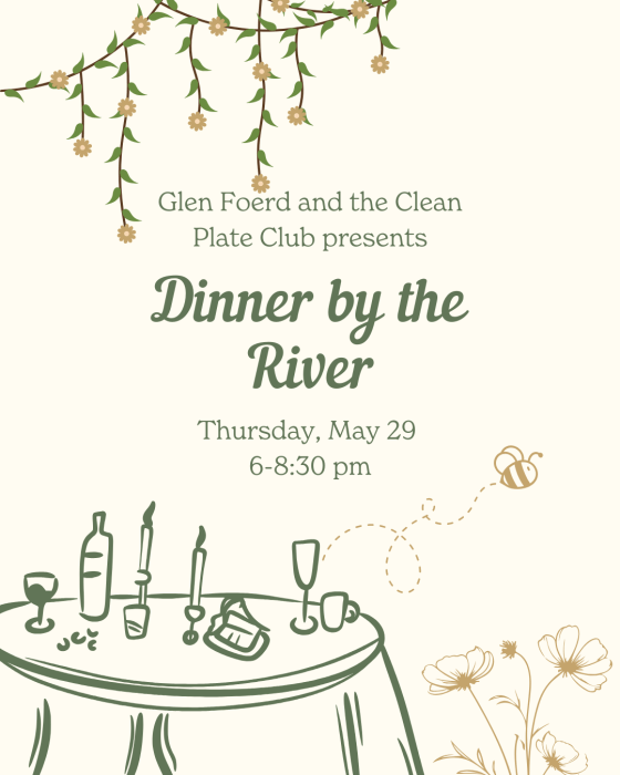 Join us for a spring dinner on the lawn